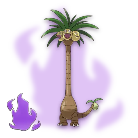 Exeggutor Sombroso de Alola Pokémon GO