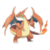 Artwork of Mega Y Charizard from Pokémon GO