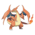 Artwork of Mega Y Charizard from Pokémon GO