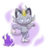 Meowth Sombroso de Alola Pokémon GO