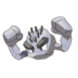Artwork of Alola Geodude from Pokémon GO