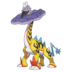 Artwork of Raging Bolt from Pokémon GO