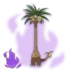 Exeggutor de Alola oscuro Pokémon GO