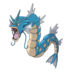 Artwork of Gyarados from Pokémon GO