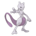 Artwork of Mewtwo from Pokémon GO
