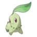 Artwork of Chikorita from Pokémon GO