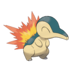 Artwork of Cyndaquil from Pokémon GO