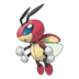 Artwork of Ledian from Pokémon GO