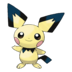 Artwork of Pichu from Pokémon GO