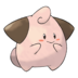 Artwork of Cleffa from Pokémon GO