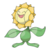 Artwork of Sunflora from Pokémon GO