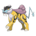 Artwork of Raikou from Pokémon GO