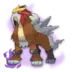 Entei oscuro Pokémon GO