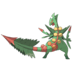 Artwork of Mega Sceptile from Pokémon GO