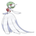 Artwork of Mega Gardevoir from Pokémon GO
