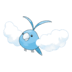 Artwork of Swablu from Pokémon GO