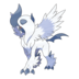 Open GO Hub DB page for Mega Absol Artwork of Mega Absol from Pokémon GO