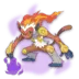 Infernape oscuro Pokémon GO