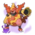Magmortar oscuro Pokémon GO