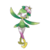 Artwork of Hisuian Lilligant from Pokémon GO
