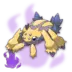 Galvantula oscuro Pokémon GO