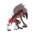 Artwork of Midnight Lycanroc from Pokémon GO