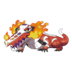 Artwork of Skeledirge from Pokémon GO