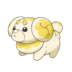 Artwork of Fidough from Pokémon GO
