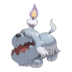 Artwork of Greavard from Pokémon GO