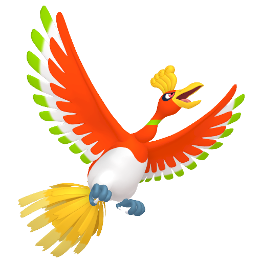 Ho-OH Shiny - Pokémon GO 