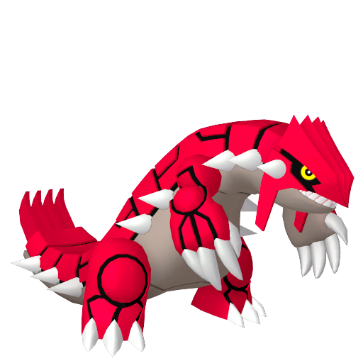 Groudon - Pokemon Lendário - Pokemon Go - DFG