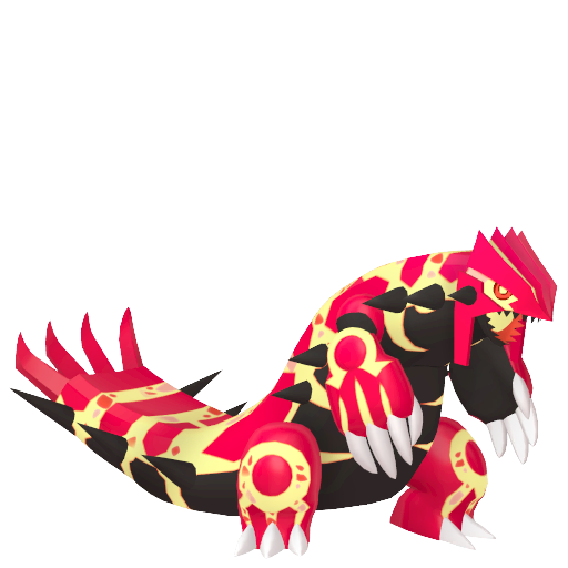 Groudon - Pokemon Lendário - Pokemon Go - DFG