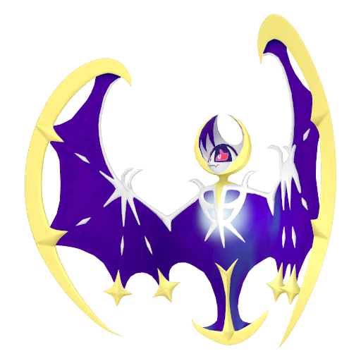 Wild Shiny Lunala in Pokemon Go 