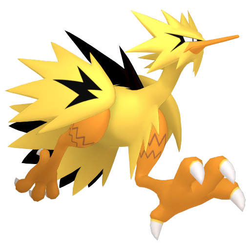 Pokémon GO on X: Trainers, did you know? The Legendary Pokémon Zapdos is  said to appear from clouds while dropping enormous lightning bolts. It's  also powerful to use against Fighting-type Pokémon during