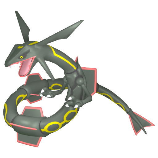 Shiny Rayquaza 