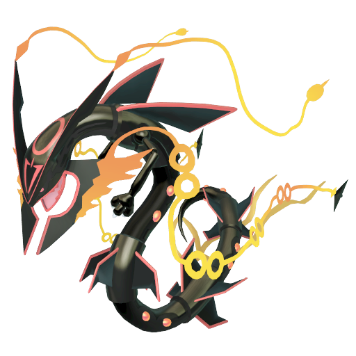 Day 603 - Rayquaza and Shiny Mega Rayquaza! Anger Raining Down