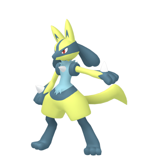 Pokemon #2448 Shiny-Lucario Shiny Picture - For Pokemon Go Players