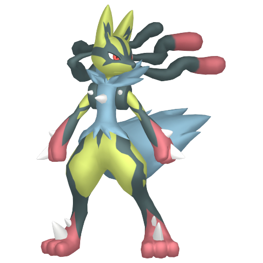 Pokemon #2448 Shiny-Lucario Shiny Picture - For Pokemon Go Players