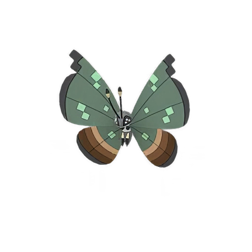 Vivillon (Dschungelmuster) (Jungle)