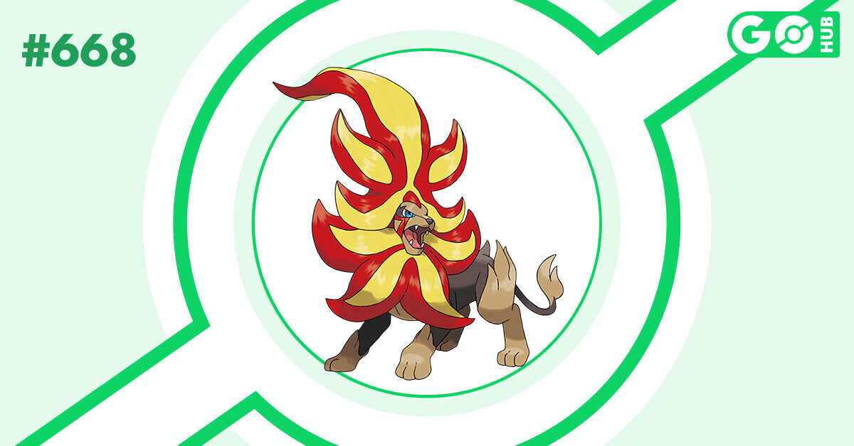 Mega Pyroar (Pokémon GO) – Best Moveset, Counters, Max CP & Stats