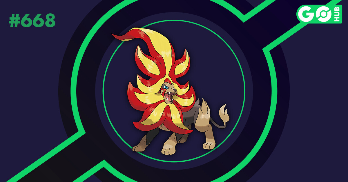 Mega Pyroar (Pokémon GO) – Best Moveset, Counters, Max CP & Stats